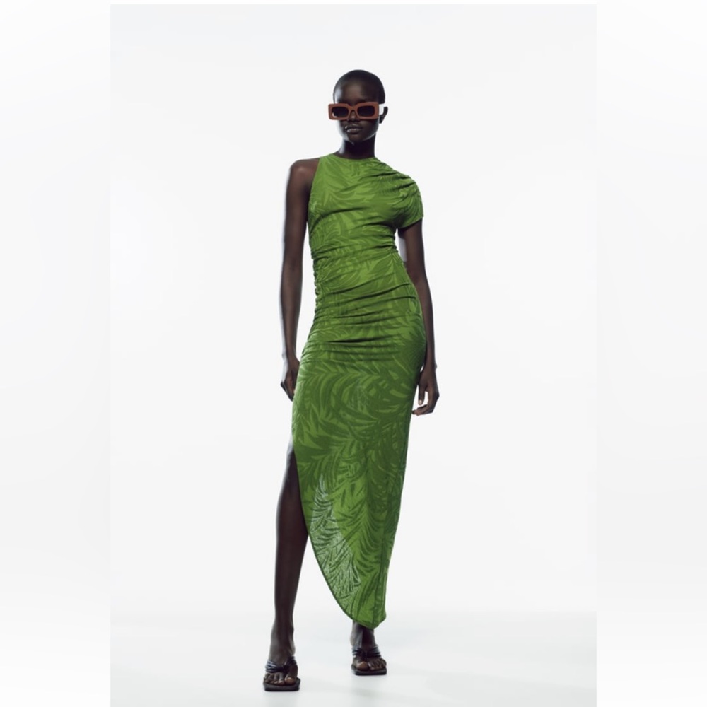 Zara Maxi Green Dress